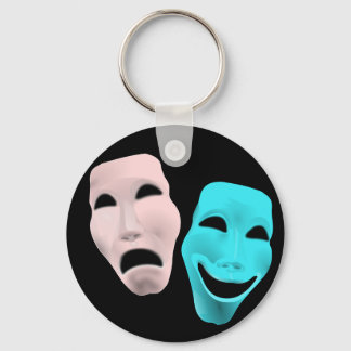 Comic Theater-maskers Sleutelhanger