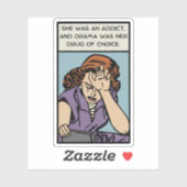 Comic Woman heeft drama nodig Sticker (Vel)