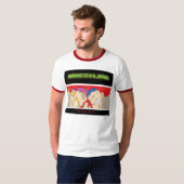 Comic Wrestling T-Shirt (Voorkant volledig)