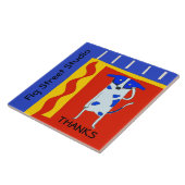 Comical Dog, bewerk tekst Tegeltje (Zijkant)