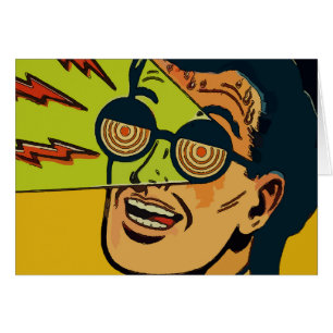 Comical Eye Glass Man