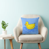 Comical Jaune Ducky Jaune Oreiller (Chaise)