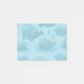 Comical Manatees Post-it® Notes (Voorkant)