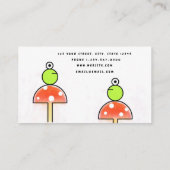 Comical Pet Sitter House Sitter Visitekaartje (Achterkant)