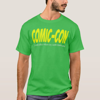 ComicCon is de enige plek waar mijn outfit logisch T-shirt