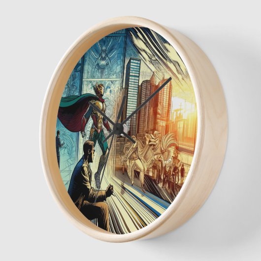 Comics art afbeelding (Hoek)