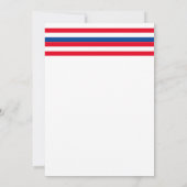 Comics Color Invitation d'anniversaire (Dos)