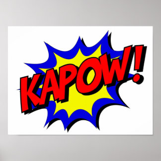 Comics Kapow Poster