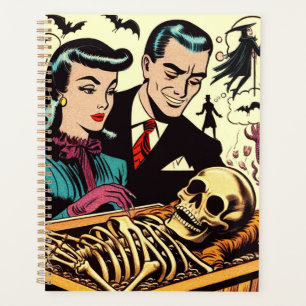 Comics Retro Goth Couple