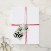 Comics Superheld 40th Birthday Pow Boom Zap Funny Cadeaulabel (Met Touw)