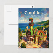 Comillas Spanje Briefkaart (Voorkant / Achterkant)