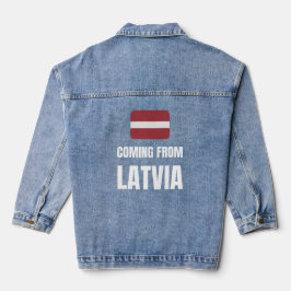 Coming from Latvia Denim Jacket
