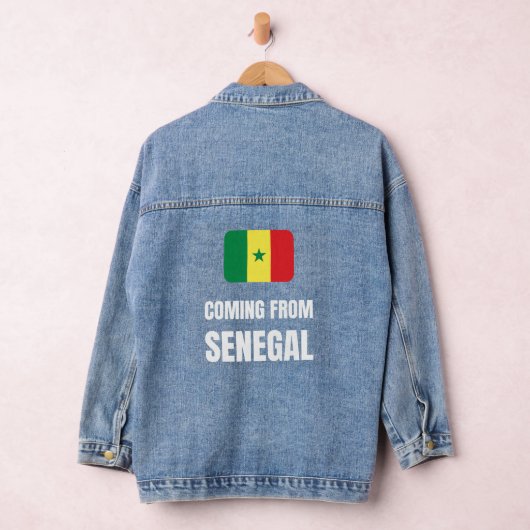 Coming from Senegal Denim Jacket (Hangar)