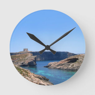 Comino eiland in Malta Ronde Klok