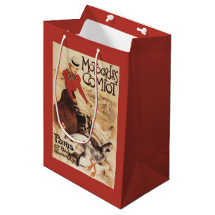 Comiot Motocycle Poster voor dames en ganzen Medium Cadeauzakje