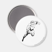 Comische stijl - Swift Jump, zwart en wit Magneet (Voorkant / Achterkant)