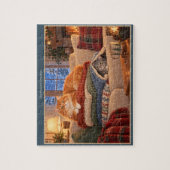 Comité de couverture Chats confortables Puzzle (Vertical)