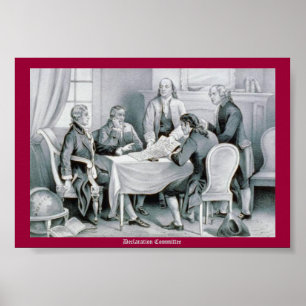 Comité Verklaring Poster