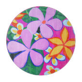 Comité voor tropische ronde snijplank (Voorkant)