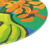 Comité voor tropische ronde snijplank (Hoek)