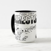 Comix amusant : Le directeur Mug (Devant gauche)