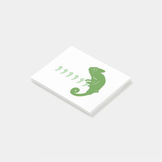 Comma Chameleon Post-it® Notes (Schuin)