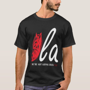 Comma La Cat Lady We gaan niet terug T-shirt
