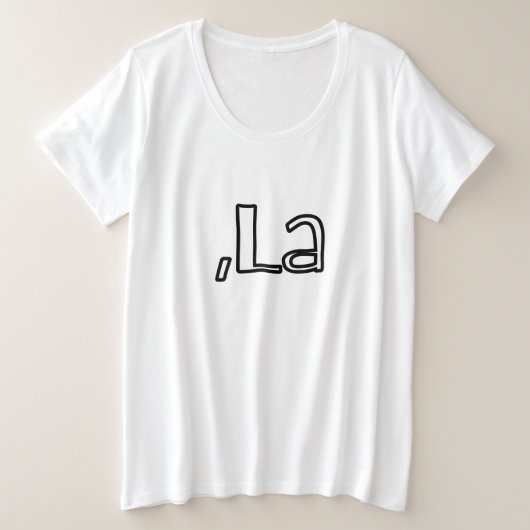 Comma La Femme Plus Size Shirts, Kamala 2024 (Design devant)