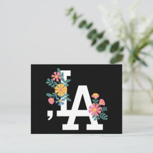 Comma la Floral Kamala Harris voor President 2024 Briefkaart