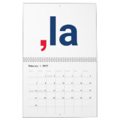 Comma La kamala grappige uitspraak patriottisch Kalender (Feb 2027)
