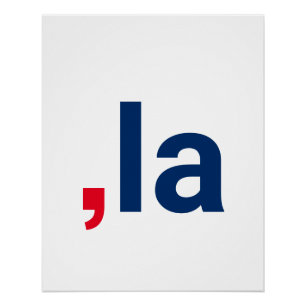 Comma La kamala grappige uitspraak patriottisch Perfect Poster