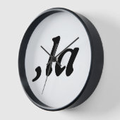 Comma La Kamala Harris - aangepast tekstontwerp (Hoek)