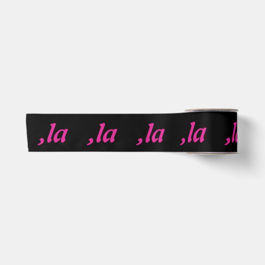 Comma La Kamala Harris - aangepast tekstontwerp Lint (Voorkant)