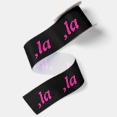 Comma La Kamala Harris - aangepast tekstontwerp Lint (Achterkant)