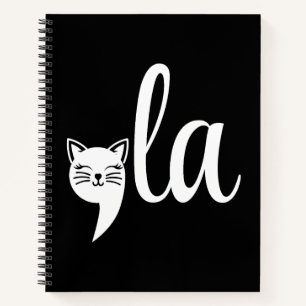 Comma La Kamala Harris - kattenmoeder voor Kamala Notitieboek