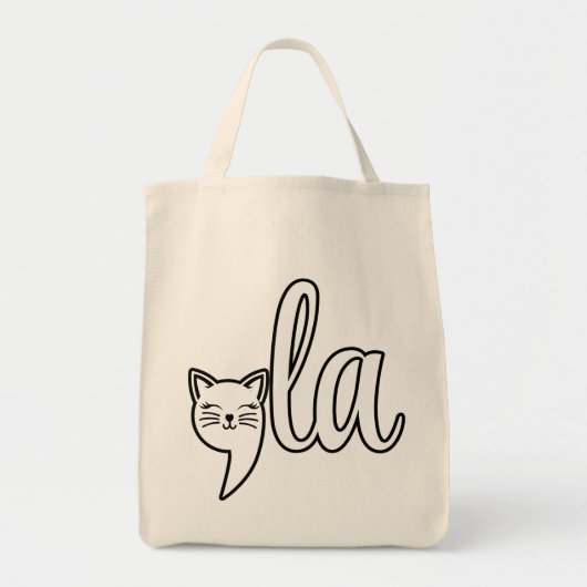 Comma La Kamala Harris - kattenmoeder voor Kamala Tote Bag (Voorkant)