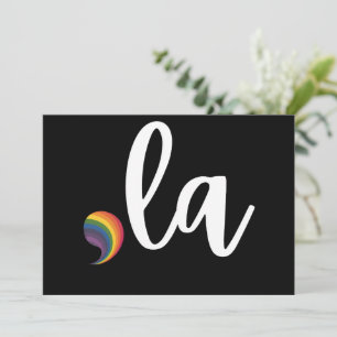 Comma La Kamala Harris Pride Rainbow LGBQ Gay Kaart