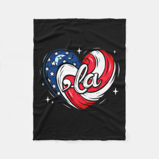 Comma La Kamala Harris Rood Wit Blauw Amerikaans F Fleece Deken