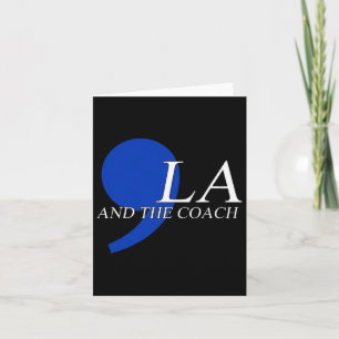 Comma La Kamala Harris Tim W Coach 2024 La Comma Kaart