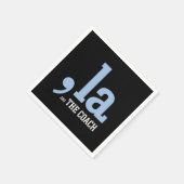 Comma La Kamala Harris Tim Walz Coach 2024 Servet (Hoek)