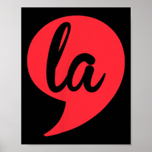 Comma La Kamala Harris voor President 2024 Poster