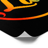 Comma La Kamala Harris voor President 2024 Poster (Hoek)