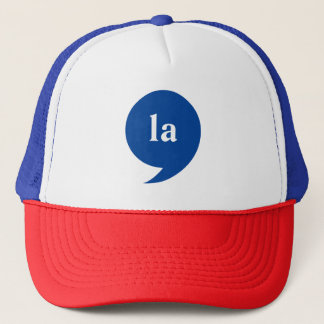 comma-la / Kamala Harris voor President 2024 Trucker Pet