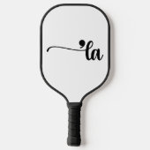 Comma La - Kamala Wit Pickleball Paddle (Achterkant)