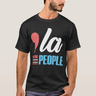 Comma-la voor het volk Kamala Harris Verkiezing T-shirt