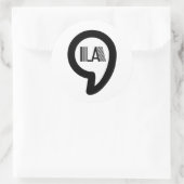 CommaLa - Kamala Ronde Sticker (Tas)