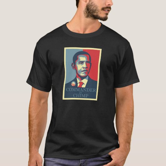 Commandant Chimp T-shirt (Voorkant)