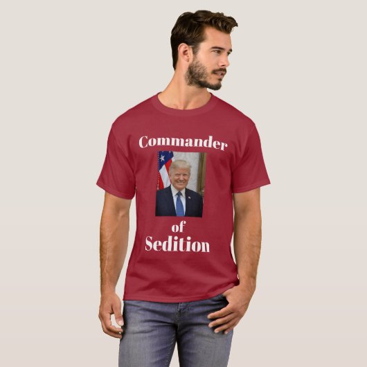 Commandant de la Sedition T-Shirt (Devant entier)