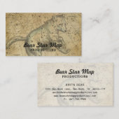 Commandant d'Ursa de constellation de carte (Devant / Derrière)