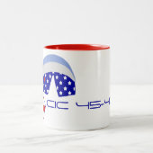 Commandant En Chef Trump 2024 Mug À Café À Deux To (Centre)